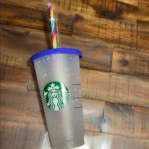New Starbucks 2020 color changing confetti cup